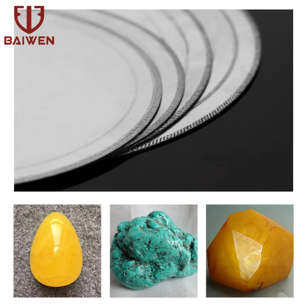 1pieces Ultra-thin Diamond Circular Saw Blade 4/6/7/8 Inch Cutting Disc Cutting Jade Wheels For Agate Glass Gems Stone Slits