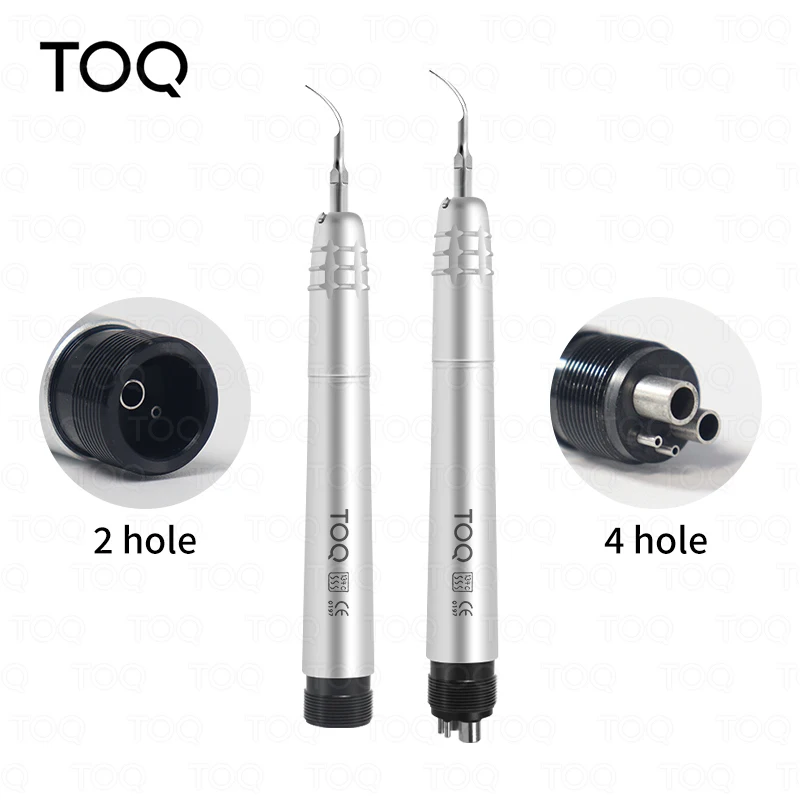 Dental Ultrasonic Air Scaler with 3 Tips Tooth Calculus Remover Cleaning Tool Handpiece Whiten Tooth Cleaner Dentist Lab