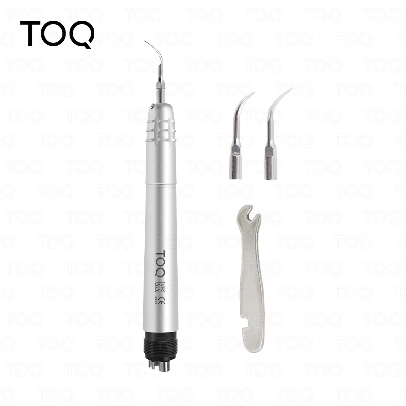 Dental Ultrasonic Air Scaler with 3 Tips Tooth Calculus Remover Cleaning Tool Handpiece Whiten Tooth Cleaner Dentist Lab