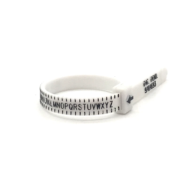 UK USA British American European Standard Measurement Belt Bracelet Rings Sizer Finger Size Screening Jewellery Tool Custom Logo