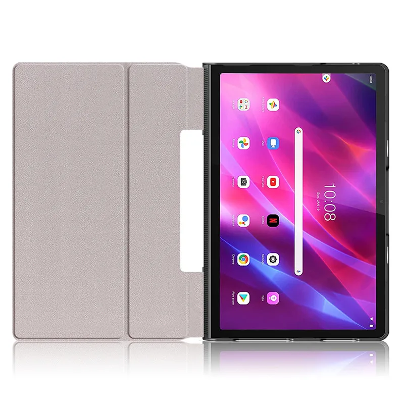 Case For Lenovo Yoga Tab 11 Case YT-J706F PU Leather Flip Stand Cover For Lenovo Yoga Tab 11 YT-J706X 11 inch Cover Coque Funda