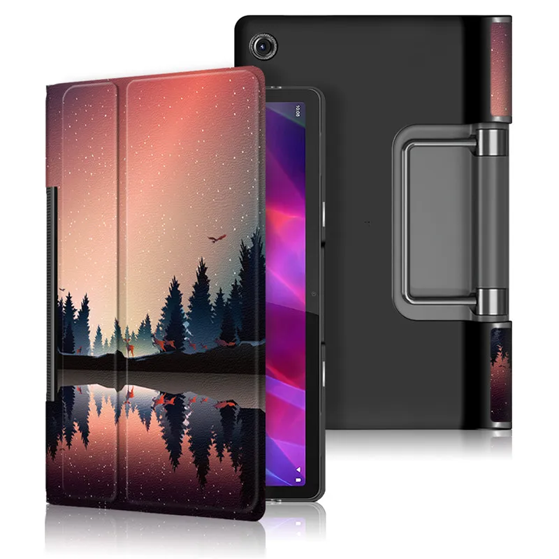 Case For Lenovo Yoga Tab 11 Case YT-J706F PU Leather Flip Stand Cover For Lenovo Yoga Tab 11 YT-J706X 11 inch Cover Coque Funda