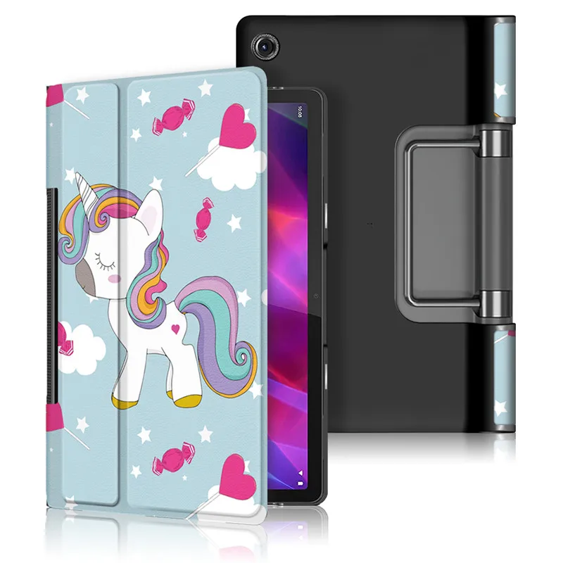 Case For Lenovo Yoga Tab 11 Case YT-J706F PU Leather Flip Stand Cover For Lenovo Yoga Tab 11 YT-J706X 11 inch Cover Coque Funda