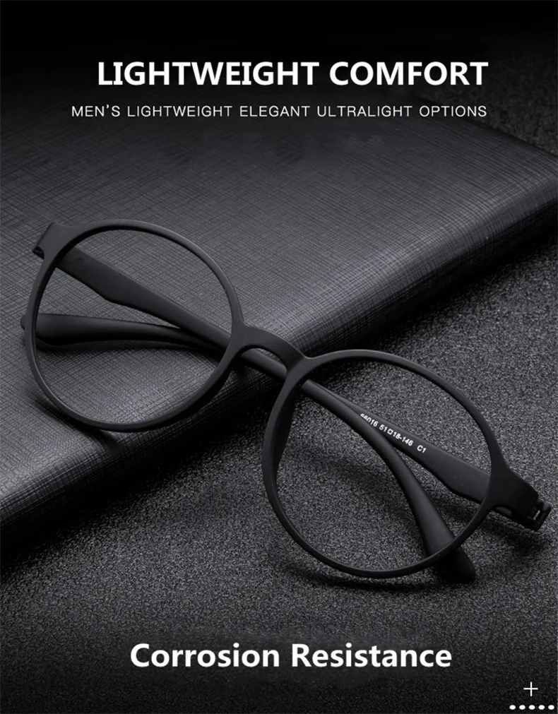 TR90 Anti Blue Light Reading Glasses Women Men Retro Round Eye Glasses Frames Hyperopia Presbyopia Eyewear +1+1.5+2+2.5+3.0 +6.0