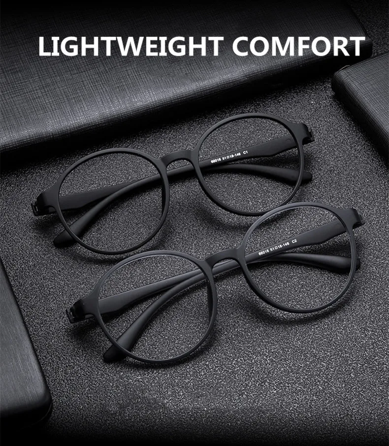 TR90 Anti Blue Light Reading Glasses Women Men Retro Round Eye Glasses Frames Hyperopia Presbyopia Eyewear +1+1.5+2+2.5+3.0 +6.0