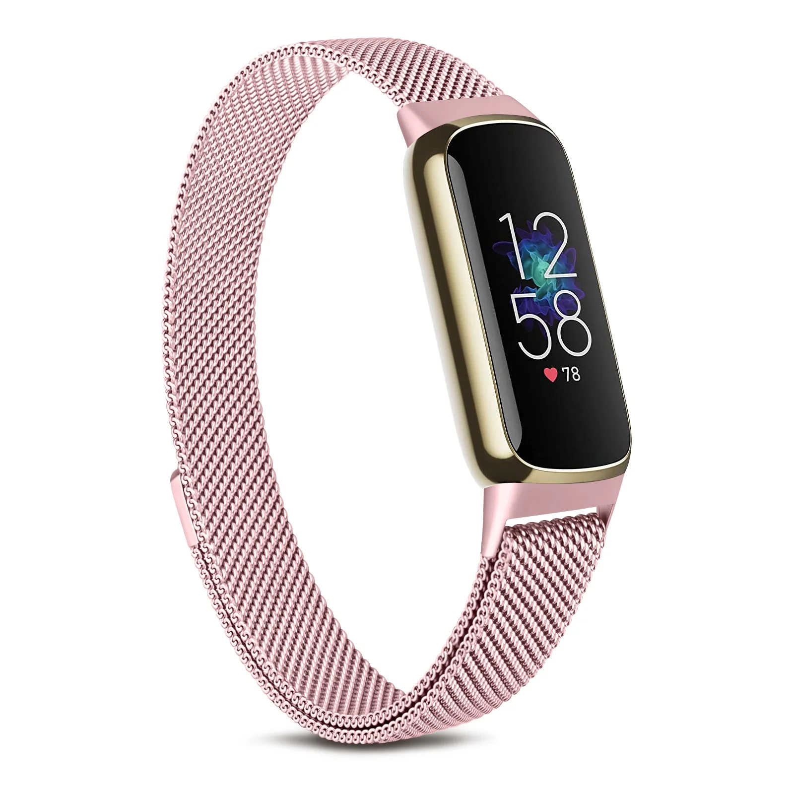 For Fitbit Luxe Band Sport Strap Metal Magnetic Smart Watchband Wristband Band For Fitbit Luxe Strap Bracelet Replacement