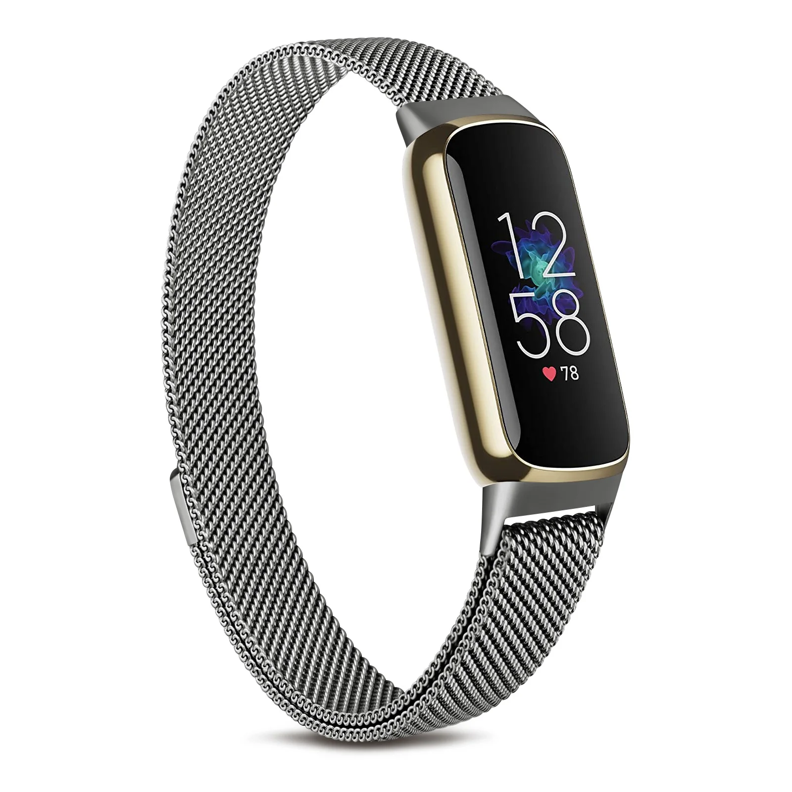 For Fitbit Luxe Band Sport Strap Metal Magnetic Smart Watchband Wristband Band For Fitbit Luxe Strap Bracelet Replacement