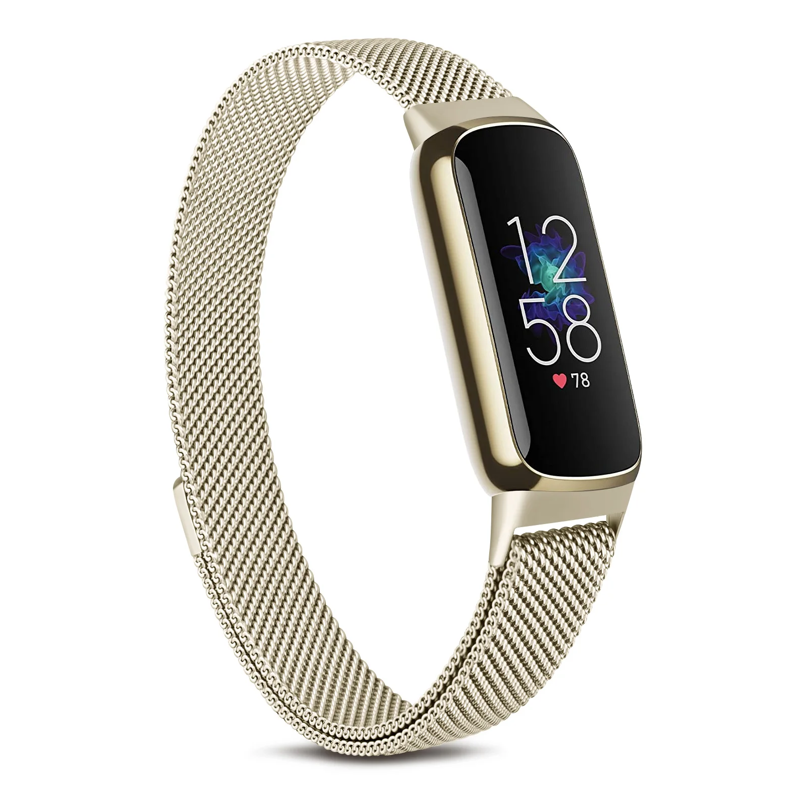 For Fitbit Luxe Band Sport Strap Metal Magnetic Smart Watchband Wristband Band For Fitbit Luxe Strap Bracelet Replacement