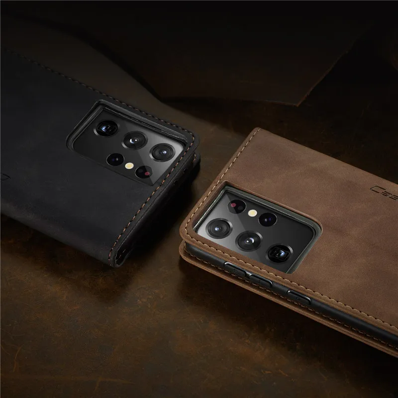A22s 5G CASEME Case For Samsung Galaxy A22S 5G Leather Case Etui Galaxy A12 A22 A32 A42 A52 A52S A72 A02S A51 A71 5G Flip Cover