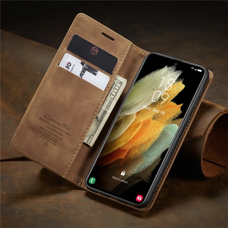 A22s 5G CASEME Case For Samsung Galaxy A22S 5G Leather Case Etui Galaxy A12 A22 A32 A42 A52 A52S A72 A02S A51 A71 5G Flip Cover