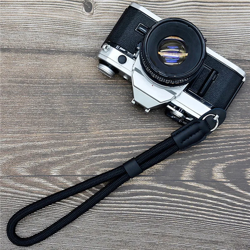 Handmade Nylon Digital Camera Wrist Hand Strap Grip Paracord Braided Wristband Lanyard for Hand Belt Photography Accessory
