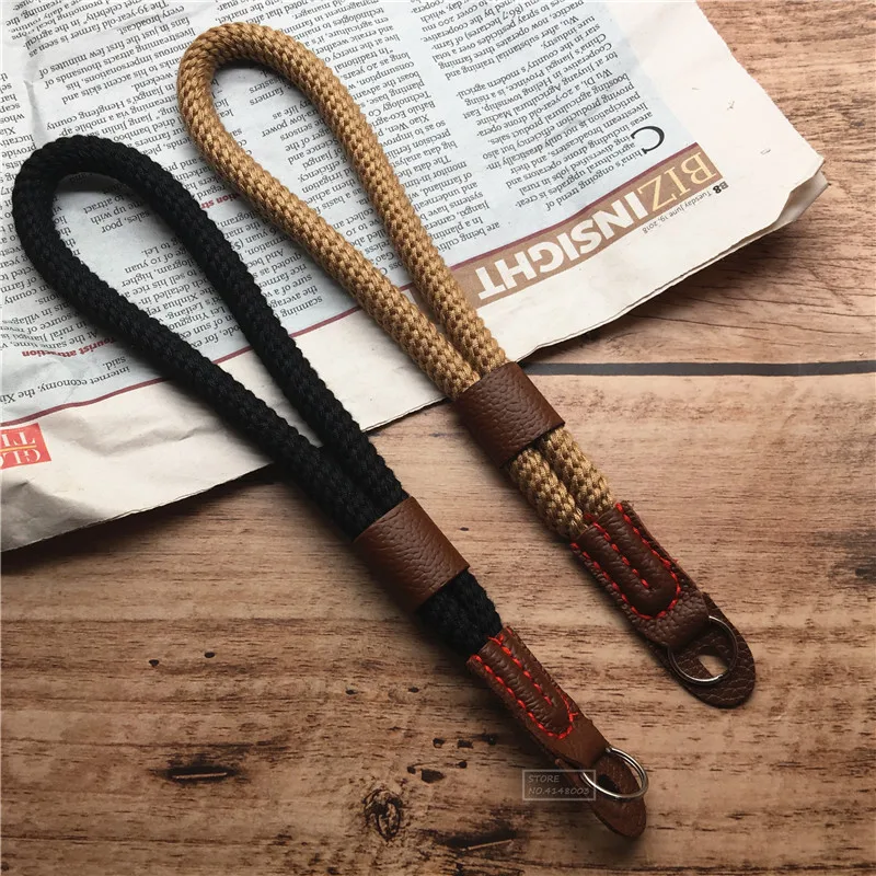 Handmade Nylon Digital Camera Wrist Hand Strap Grip Paracord Braided Wristband Lanyard for Hand Belt Photography Accessory