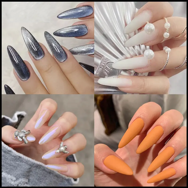 120/100/60 Pcs Nail Forms For UV Gel Quick Building Extension Top Molds Dual Forms Acrylic Nail Art Tips Nails Accessories Tools