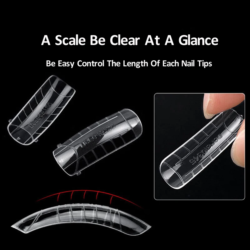 120/100/60 Pcs Nail Forms For UV Gel Quick Building Extension Top Molds Dual Forms Acrylic Nail Art Tips Nails Accessories Tools