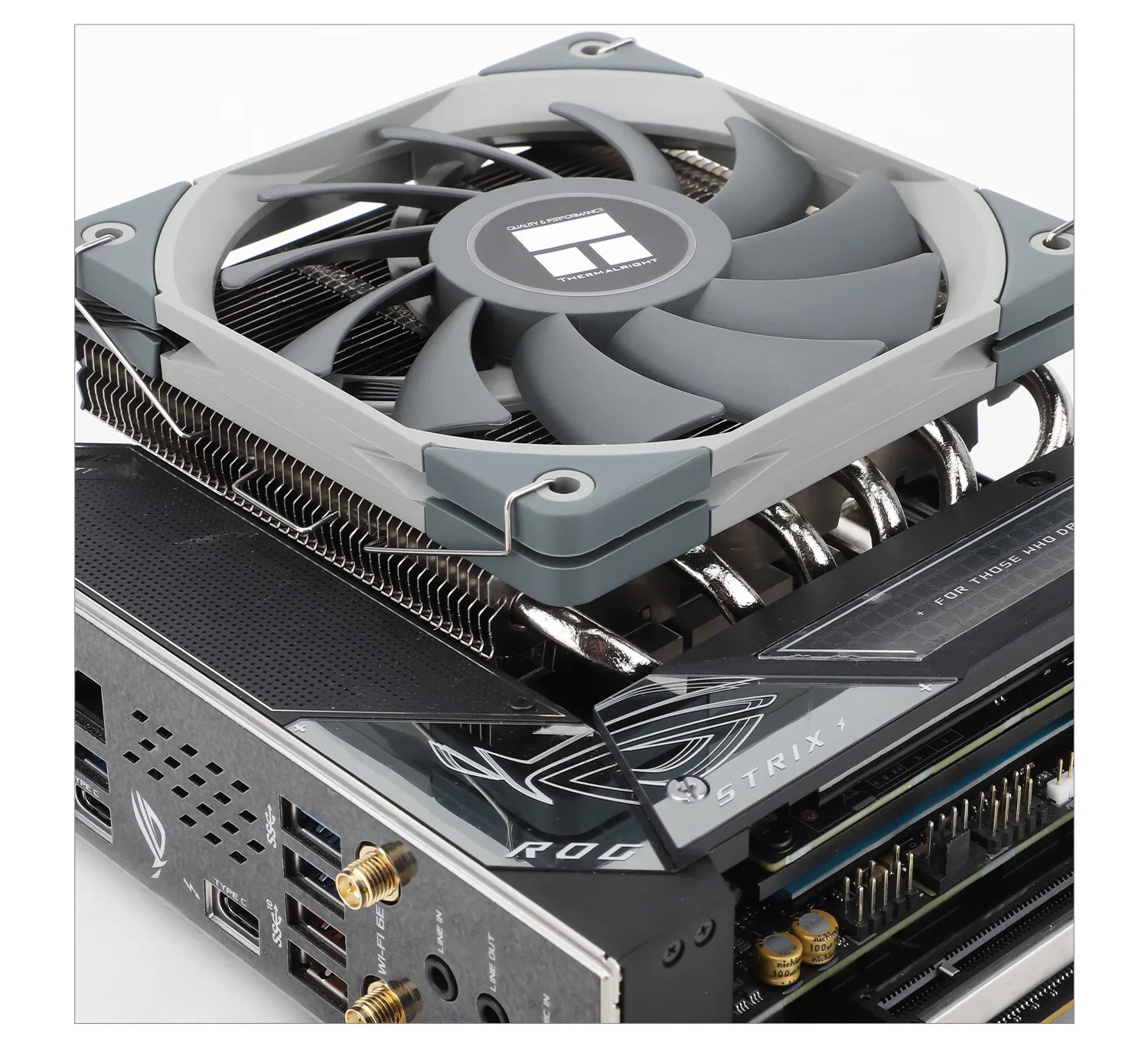 Thermalright AXP120-X67 radiator press down cpu radiator 67mm pure copper LGA1700/1150/am4 air cooling