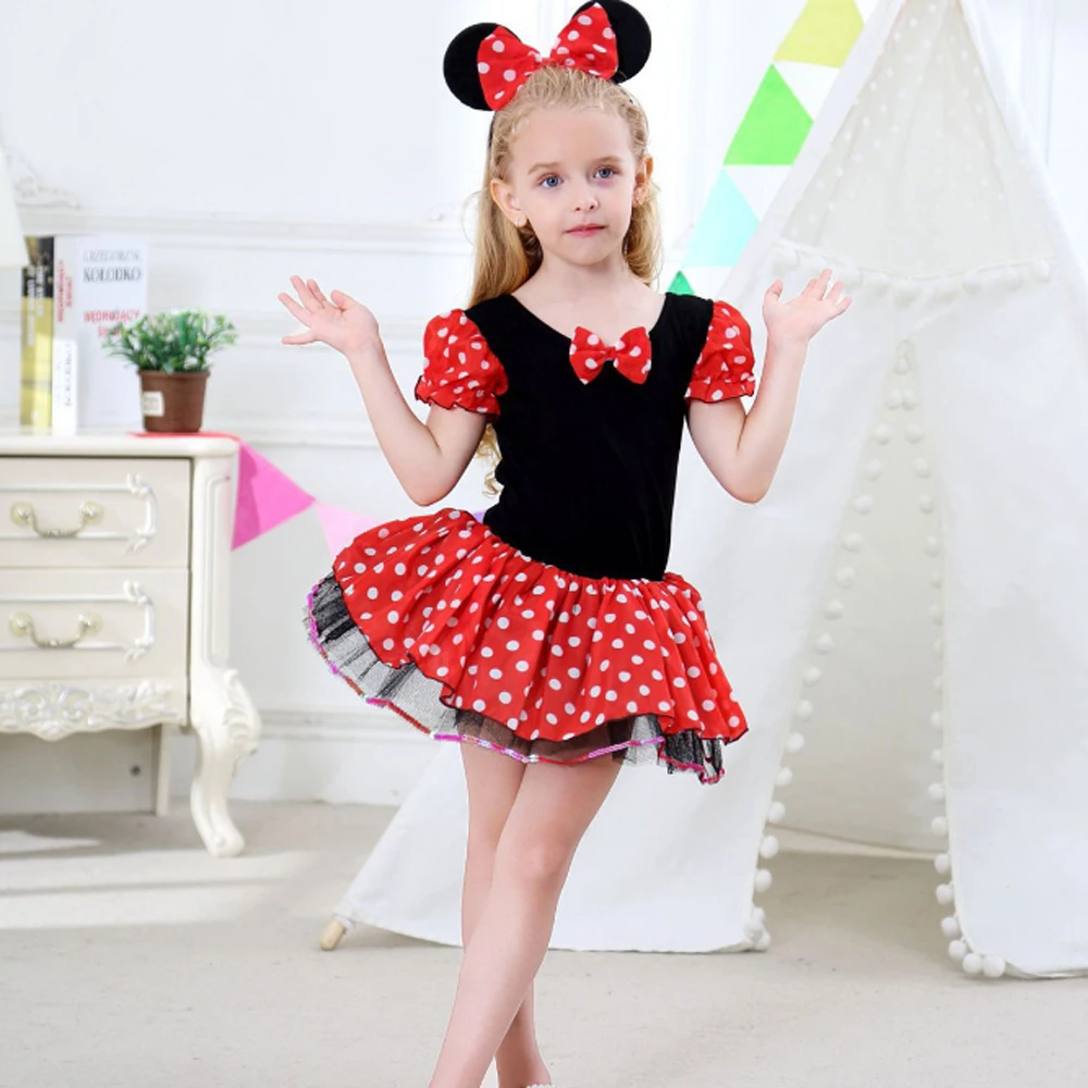 12PCS WholesaleWomen Girl Mouse Ears Headbands Hair Hoop Party Cosplay Bows Hairband Headwear Fashion Hair Accessories