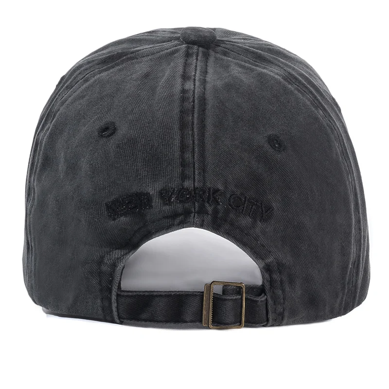 2026 New York Washed Cotton Cap For Men Women Gorras Snapback Caps Baseball Caps Sun Protection Casquette Dad Hat Outdoors Cap