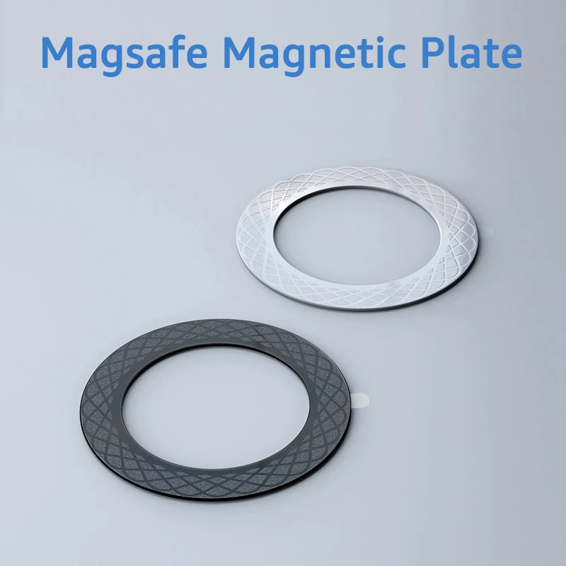 Magnetic Patch for Magsafe Wireless Charging Car Phone Holder Magnet Ring for iPhone 15 16 17 Pro Max Samsung Xiaomi