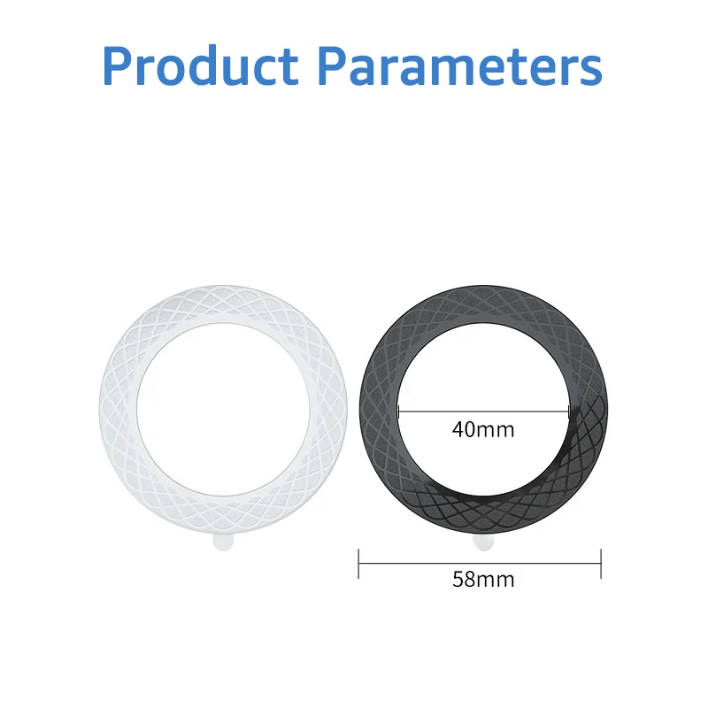 Magnetic Patch for Magsafe Wireless Charging Car Phone Holder Magnet Ring for iPhone 15 16 17 Pro Max Samsung Xiaomi