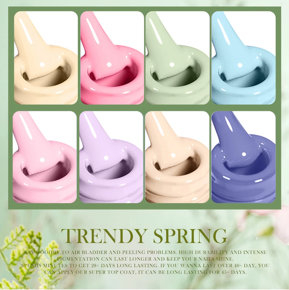 BORN PRETTY 10ML Nail Gel Polish All For Manicure Semi Permanent Varnishes Soak Off Gel UV LED Base Super Top Matte Coat Gel