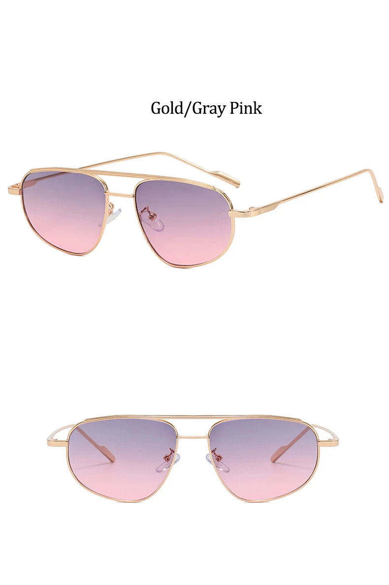Classic Metal Sunglasses Men 2025 Luxury Brand Design Trendy Square Sun Glasses Shades For Women UV400 Goggles