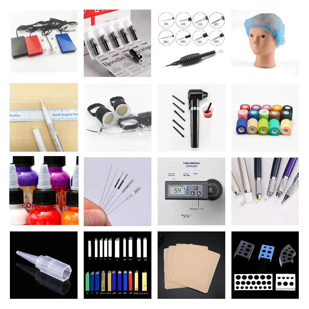 10pcs Disposable Screw Tattoo Needle Cartridge for Premium Charmant Permanent Tattoo Machine 1RL 1D 2RL 3RL 3F 5RL 5F 7RL 7F