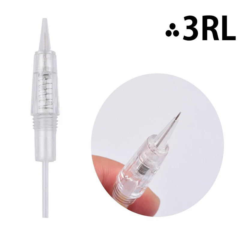10pcs Disposable Screw Tattoo Needle Cartridge for Premium Charmant Permanent Tattoo Machine 1RL 1D 2RL 3RL 3F 5RL 5F 7RL 7F
