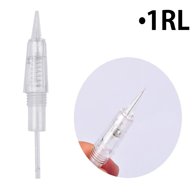 10pcs Disposable Screw Tattoo Needle Cartridge for Premium Charmant Permanent Tattoo Machine 1RL 1D 2RL 3RL 3F 5RL 5F 7RL 7F