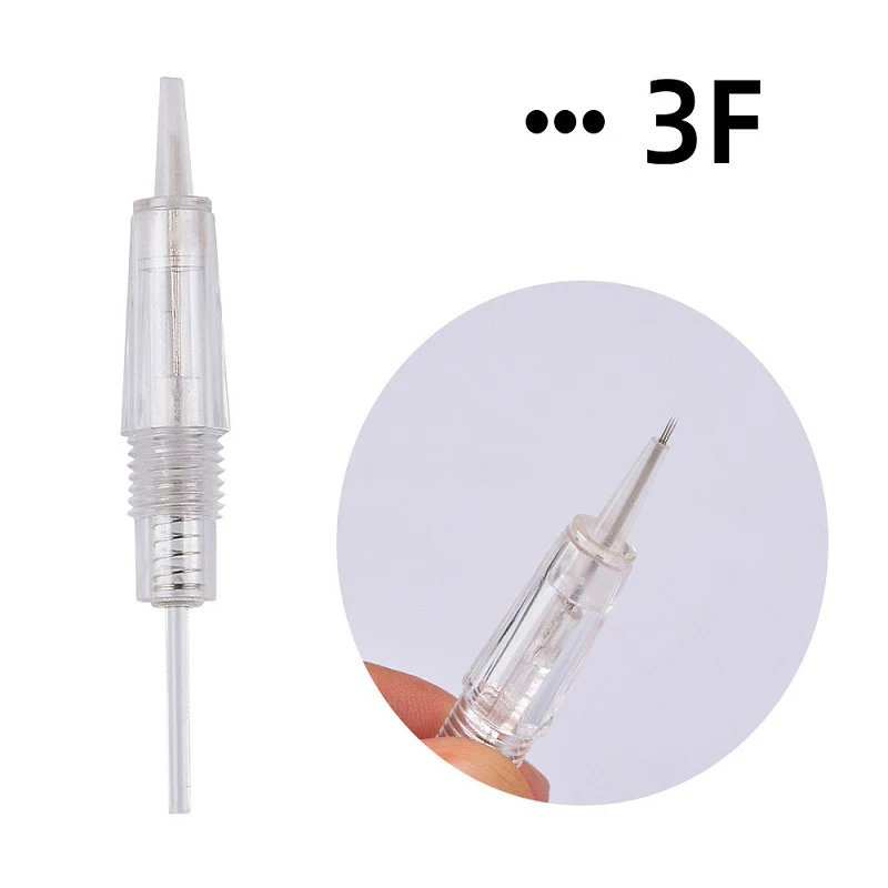 10pcs Disposable Screw Tattoo Needle Cartridge for Premium Charmant Permanent Tattoo Machine 1RL 1D 2RL 3RL 3F 5RL 5F 7RL 7F