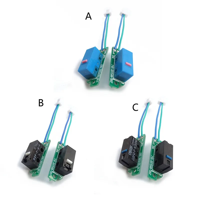 2PCS Mouse Repair Parts Mouse Micro Switch Button Boards for Logitech G900 G903 Hero Mice Button Board Cable