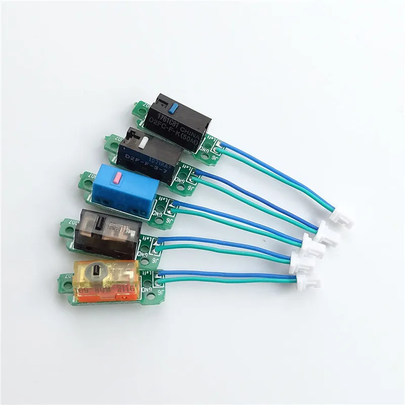 2PCS Mouse Repair Parts Mouse Micro Switch Button Boards for Logitech G900 G903 Hero Mice Button Board Cable