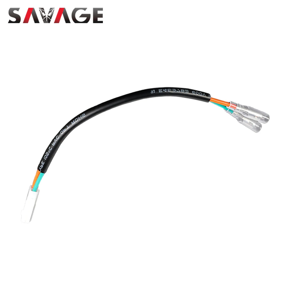 Turn Signal Adapter Plug License Plate Light Wire Connector For HONDA CRF 250L CB 500X 500F 650F CBR 500R 650R GROM 125 NC750