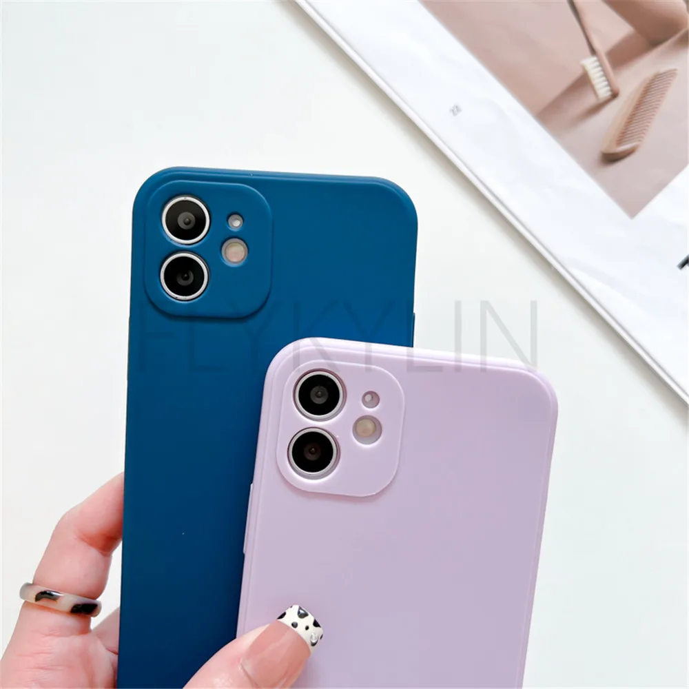 Crossbody Necklace Strap Lanyard Cord Phone Case For iPhone 13 12 MiNi 11 14 15 Pro X XR XS Max 6S 7 8 Plus Soft Silicone Cover