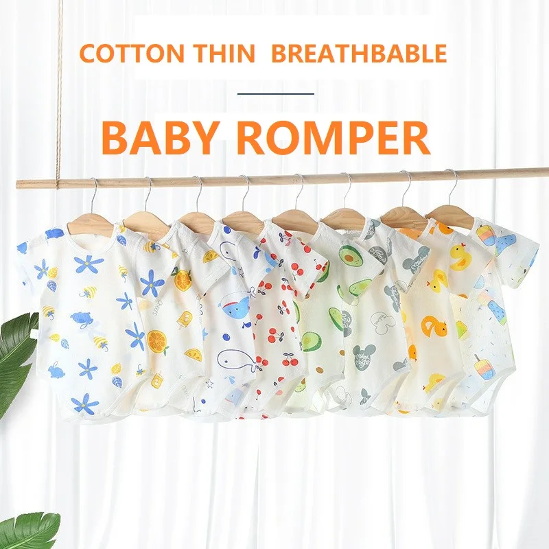 Baby Romper Clothes Cotton Dresses For Newborns Cotton Boneless Suture Jumpsuit For Kids Bodysuit Newborns Baby Girl Boy Clothes