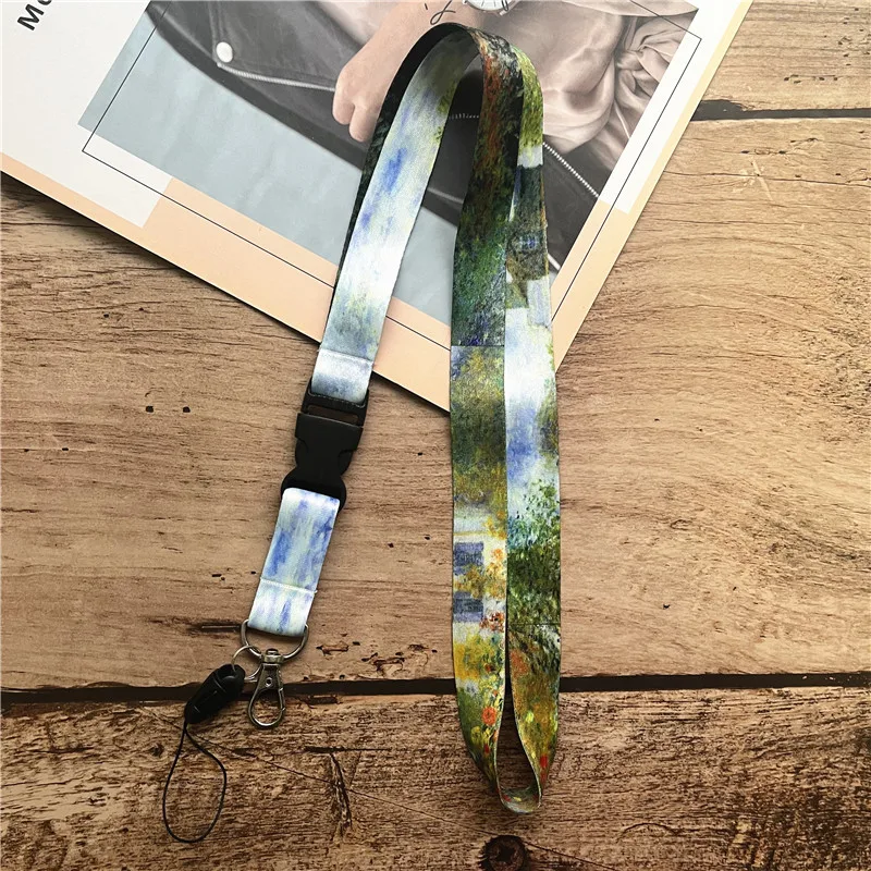 Lanyard Strap for Phone Keys Phone Holder Necklace Neck Strap Keyring DIY Remove Buckle Key Chain for Men Gifts