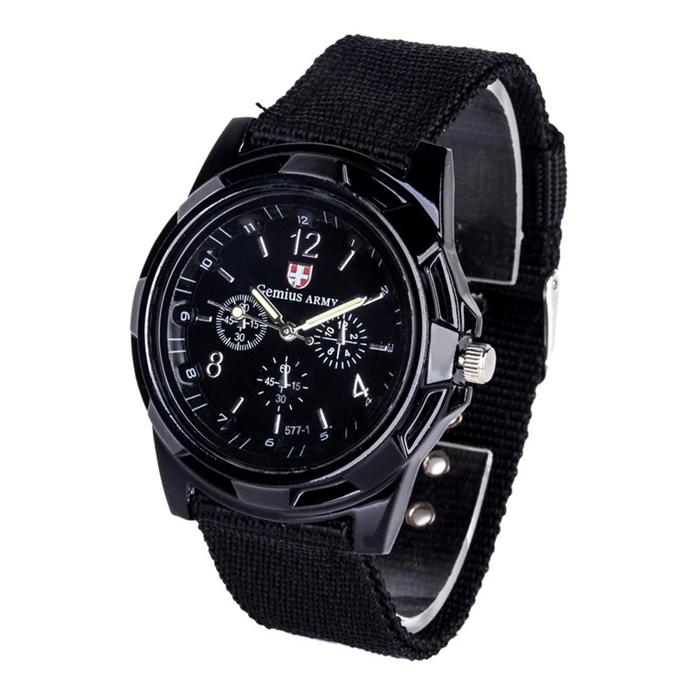 2025 NEW Simple Vintage Classic Sports Nylon Band Quartz Watch Men Watches Wrist CLOCK