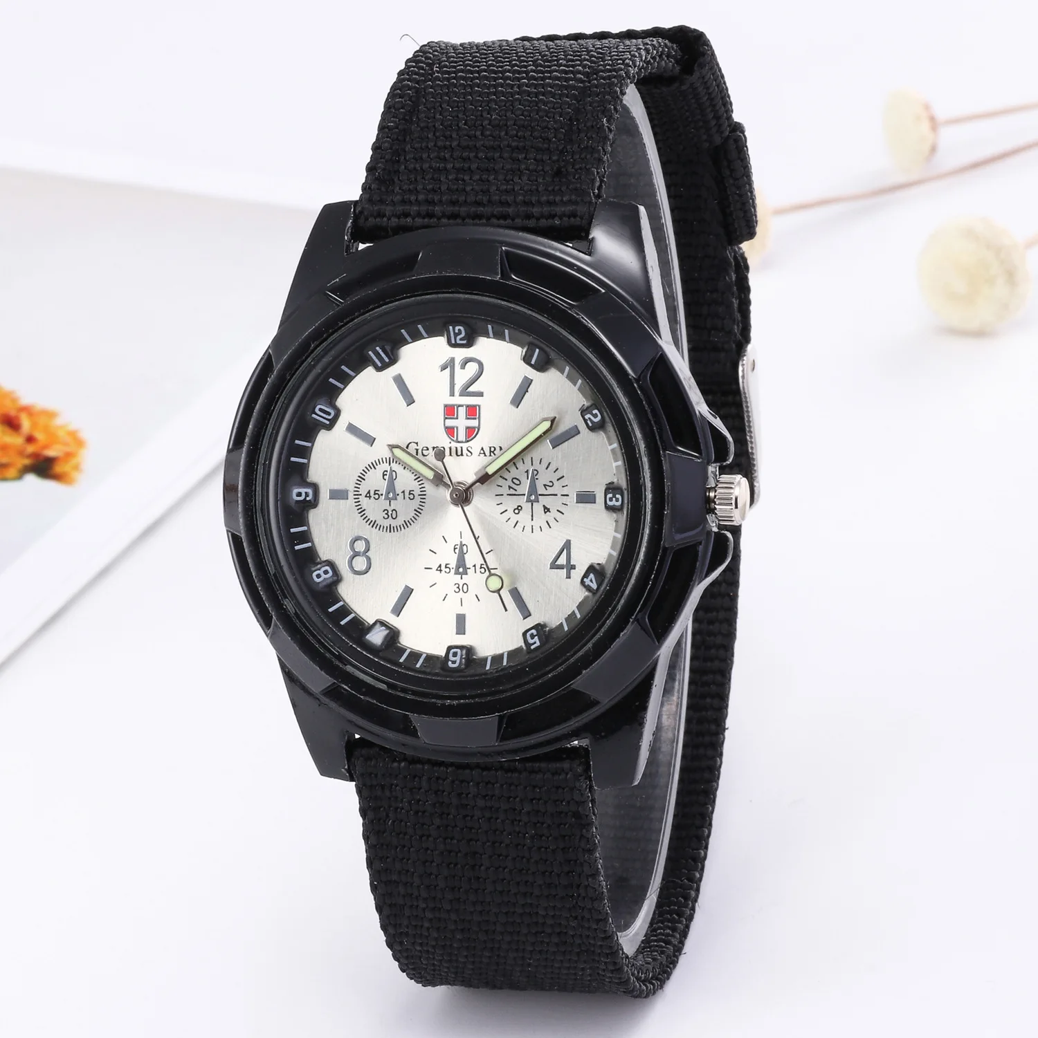 2025 NEW Simple Vintage Classic Sports Nylon Band Quartz Watch Men Watches Wrist CLOCK