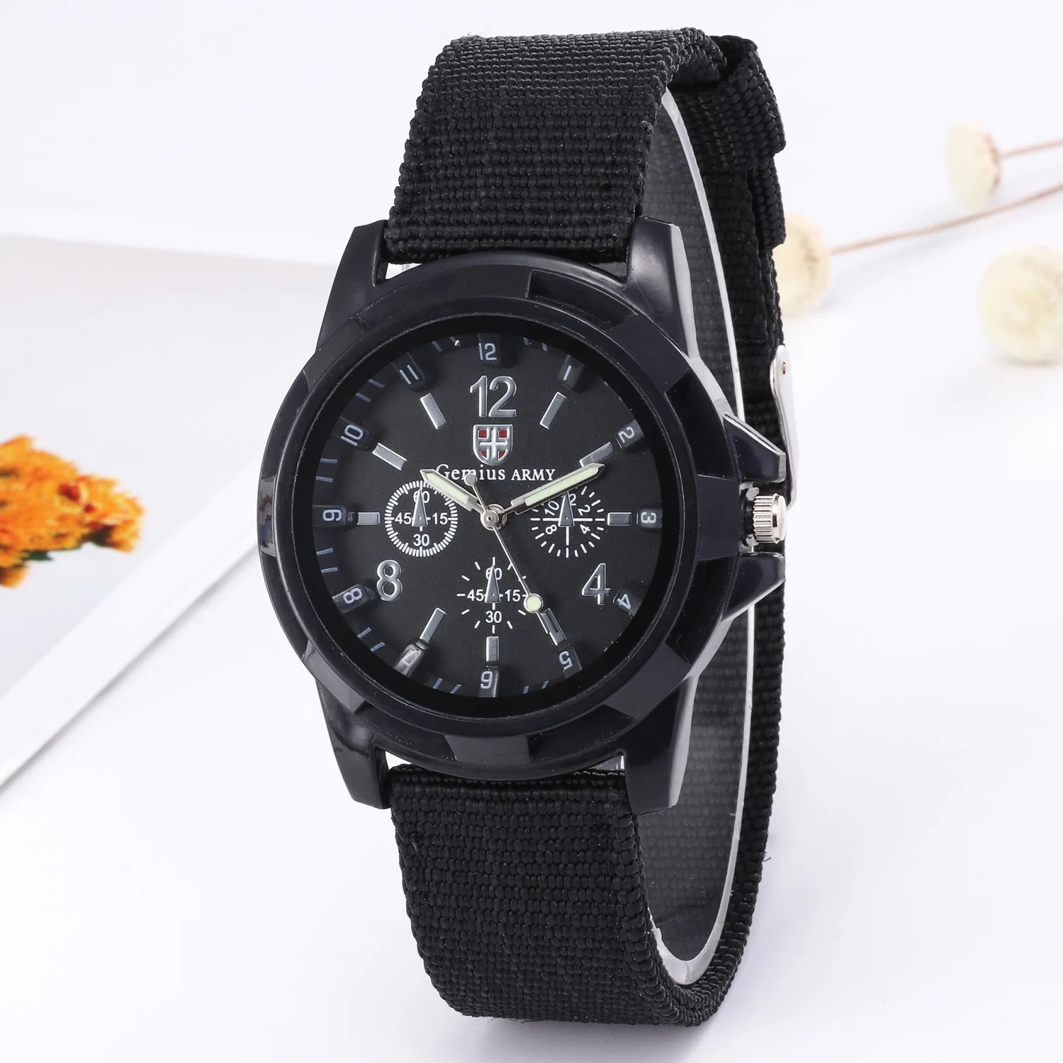 2025 NEW Simple Vintage Classic Sports Nylon Band Quartz Watch Men Watches Wrist CLOCK