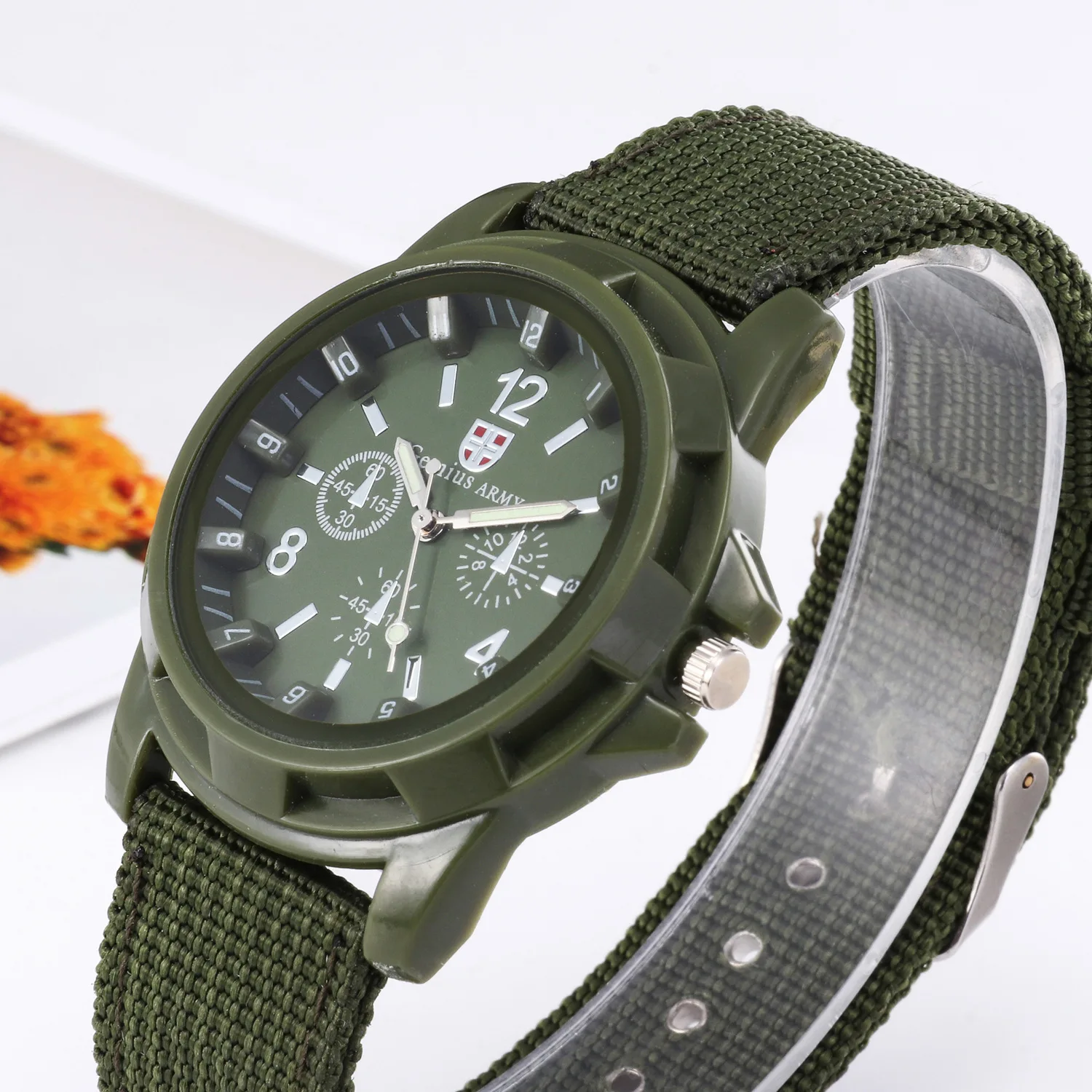 2025 NEW Simple Vintage Classic Sports Nylon Band Quartz Watch Men Watches Wrist CLOCK