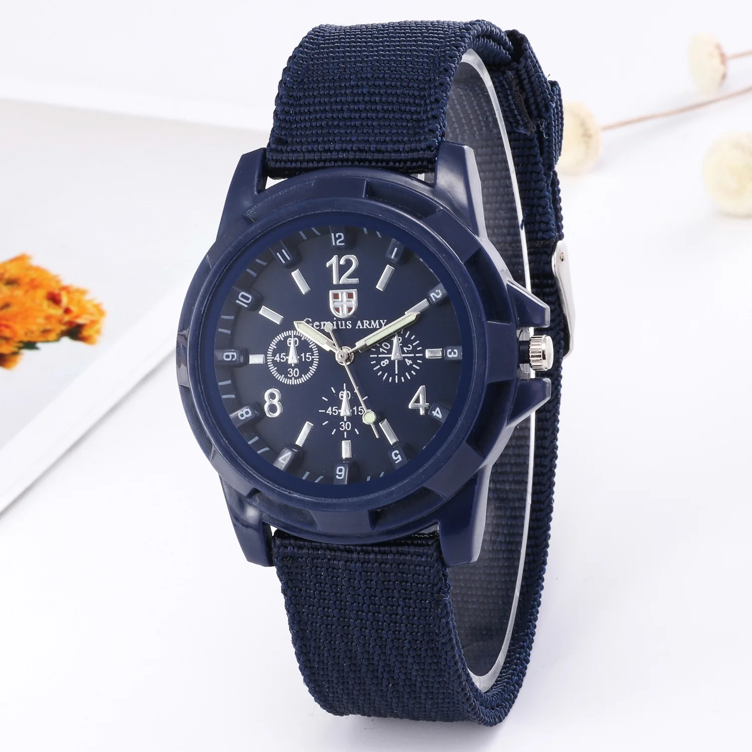2025 NEW Simple Vintage Classic Sports Nylon Band Quartz Watch Men Watches Wrist CLOCK