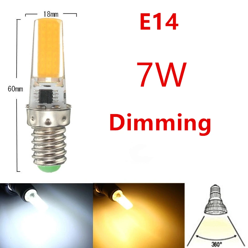 10PCS LED Bulb 3W 5W 7W G9 Light Bulb Dimmable AC220V COB Lamp SMD Spotlight Chandelier Lighting Replace 20w 30w Halogen Lamp