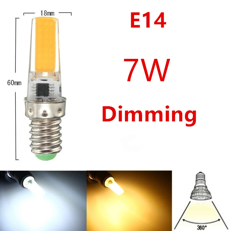 10PCS LED Bulb 3W 5W 7W G9 Light Bulb Dimmable AC220V COB Lamp SMD Spotlight Chandelier Lighting Replace 20w 30w Halogen Lamp