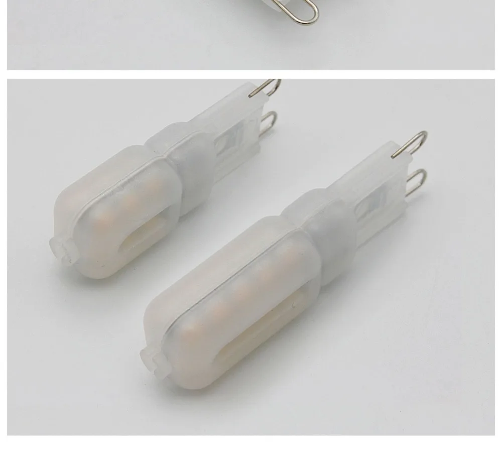 10PCS LED Bulb 3W 5W 7W G9 Light Bulb Dimmable AC220V COB Lamp SMD Spotlight Chandelier Lighting Replace 20w 30w Halogen Lamp