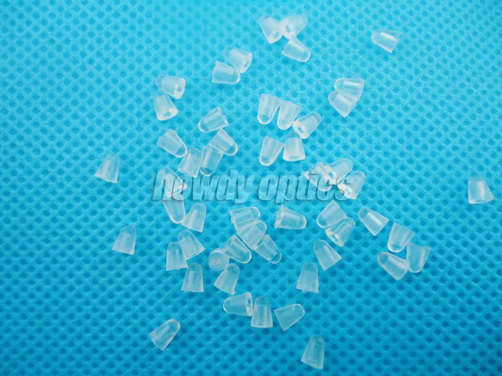 500pcs Eyewear Caps Glasses Pad Caps Plastic Cap Glasses Accessories diameter 1.2mm 1.4mm