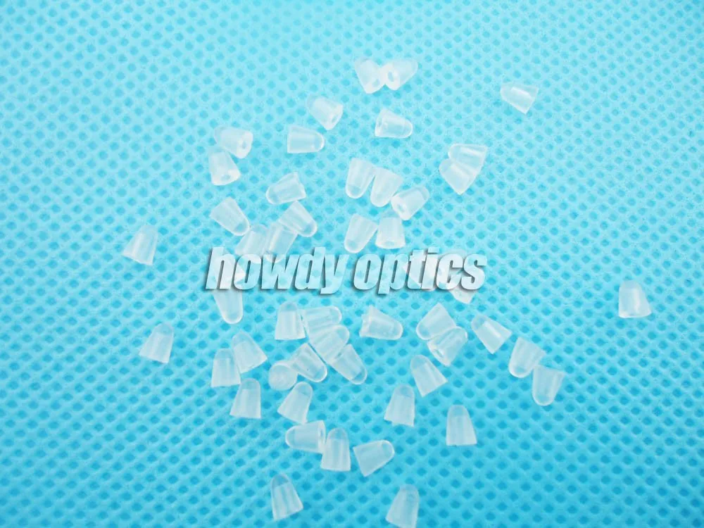 500pcs Eyewear Caps Glasses Pad Caps Plastic Cap Glasses Accessories diameter 1.2mm 1.4mm