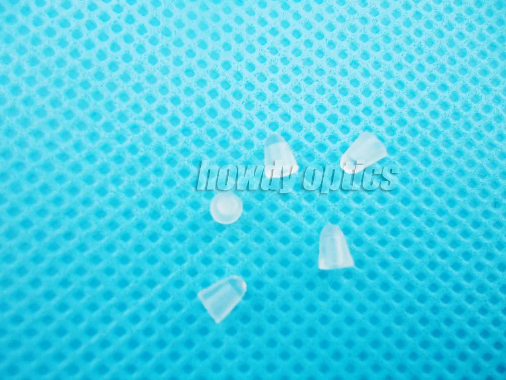 500pcs Eyewear Caps Glasses Pad Caps Plastic Cap Glasses Accessories diameter 1.2mm 1.4mm