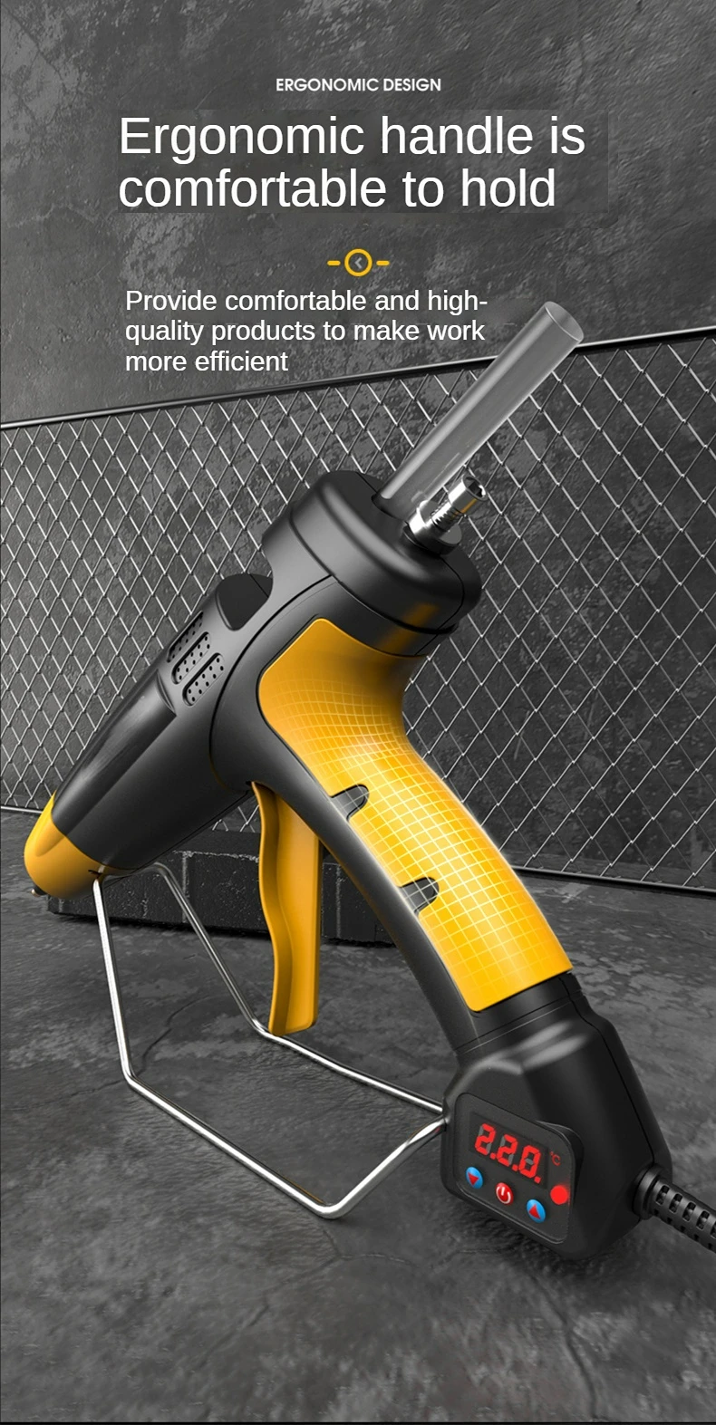 300W-800W Hot Melt Glue Gun Adjustable Temperature for 11mm Hot Glue Sticks Household DIY Handmade Tools Silicone Gun