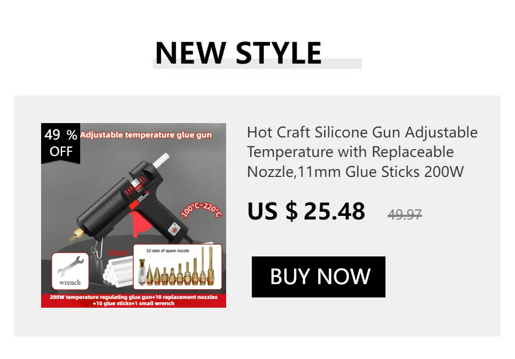 300W-800W Hot Melt Glue Gun Adjustable Temperature for 11mm Hot Glue Sticks Household DIY Handmade Tools Silicone Gun