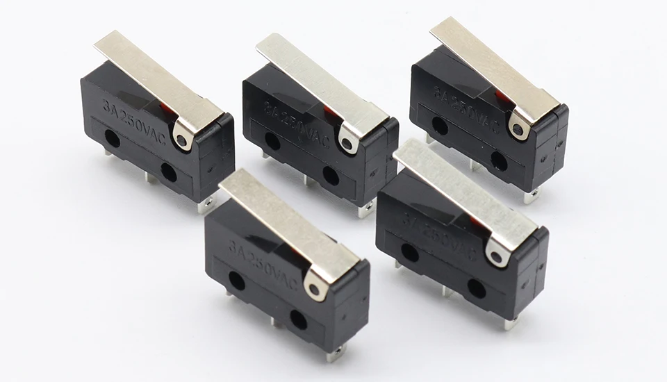 10PCS Limit Switch, 3 Pin N/O N/C High quality All New 5A 250VAC KW11-3Z Micro Switch Factory direct sale