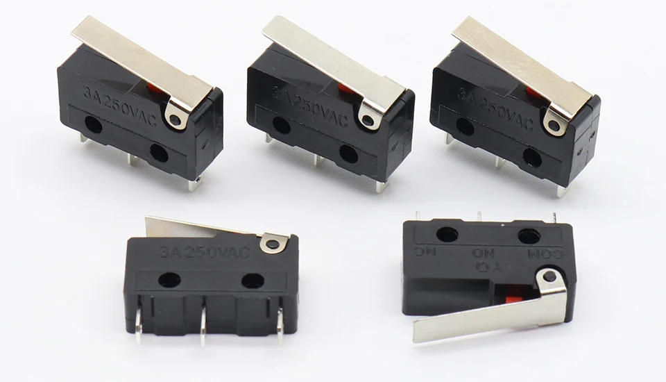 10PCS Limit Switch, 3 Pin N/O N/C High quality All New 5A 250VAC KW11-3Z Micro Switch Factory direct sale